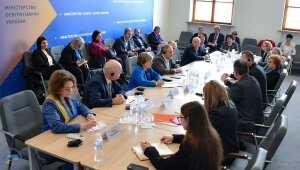 Делегація Інтернаціоналу освіти зустрілася з міністром освіти Оксеном Лісовим