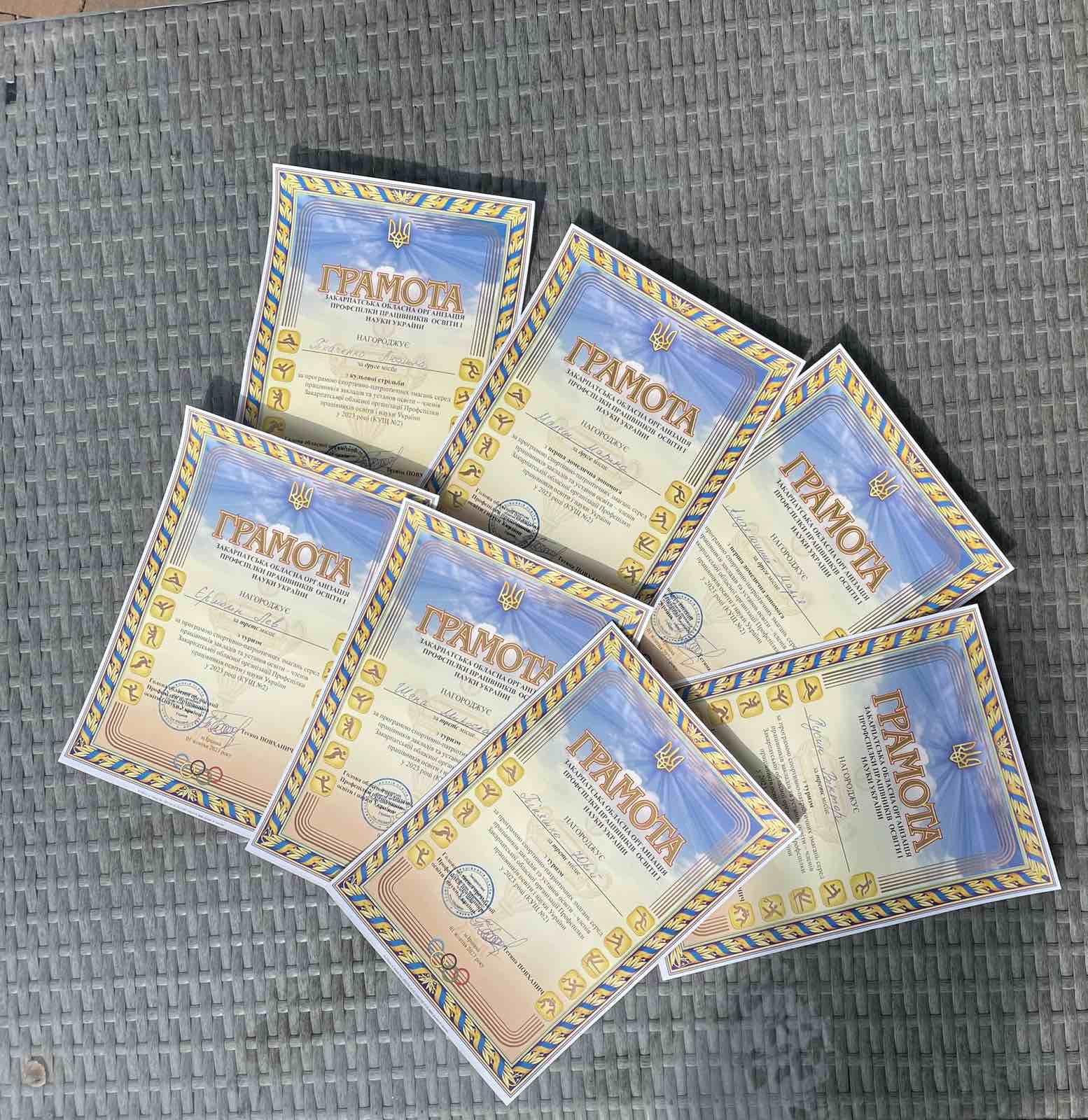 Спортивно-патріотичні змагання освітян