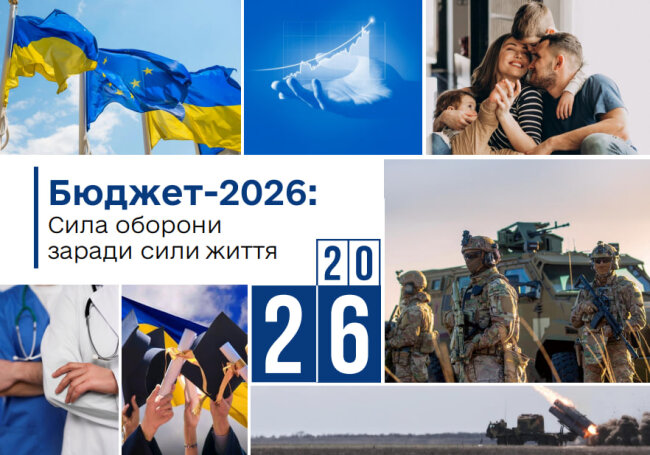 Верховна Рада ухвалила за основу проєкт Державного бюджету на 2026 рік