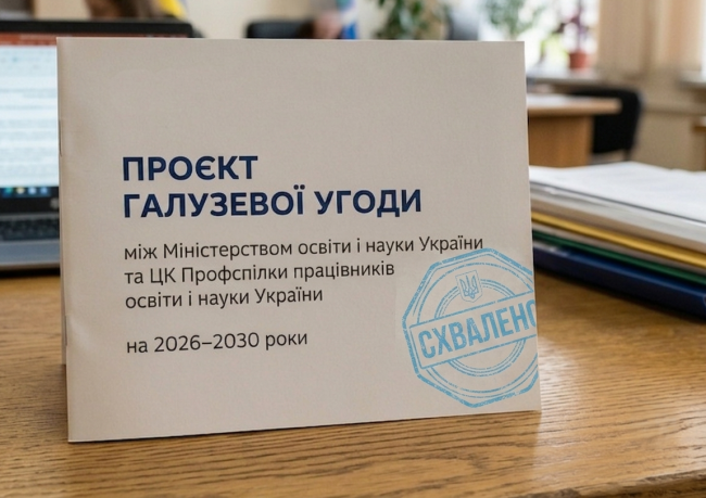 Нова Галузева угода: Президія ЦК Профспілки схвалила проєкт документа